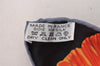 Authentic HERMES Carre 90 Scarf "Parures de Samourais" Silk Blue Black Box 0973I