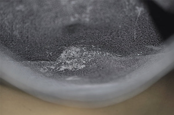 Authentic GUCCI Vintage Shoulder Cross Body Bag Purse Leather Black Junk 0973K