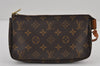 Authentic Louis Vuitton Monogram Pochette Accessoires Pouch M51980 LV 0974J