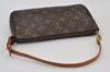 Authentic Louis Vuitton Monogram Pochette Accessoires Pouch M51980 LV 0974J