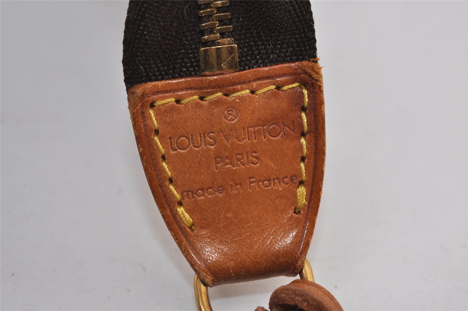 Authentic Louis Vuitton Monogram Pochette Accessoires Pouch M51980 LV 0974J