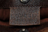 Authentic GUCCI Web Sherry Line Shoulder Bag GG Canvas Leather Brown Junk 0974K