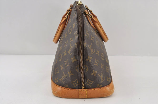 Authentic Louis Vuitton Monogram Alma Hand Bag Purse M51130 LV 0976J