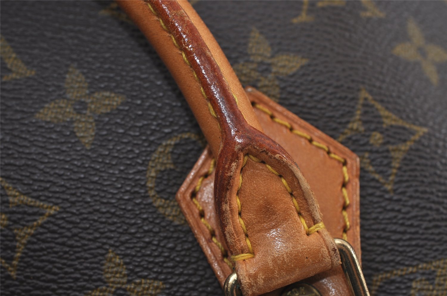 Authentic Louis Vuitton Monogram Alma Hand Bag Purse M51130 LV 0976J