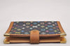 Authentic Louis Vuitton Monogram Multicolor Agenda PM Notebook Cover Black 0977J