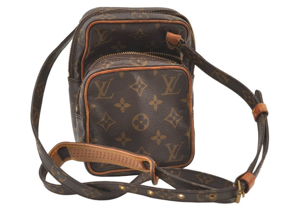 Auth Louis Vuitton Monogram Mini Amazone Shoulder Cross Bag M45238 LV Junk 0977K