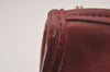 Authentic OLD COACH Vintage Pouch Purse Leather Red 0978I