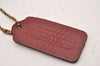 Authentic OLD COACH Vintage Pouch Purse Leather Red 0978I