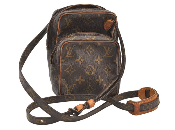 Auth Louis Vuitton Monogram Mini Amazone Shoulder Cross Bag M45238 LV Junk 0978K
