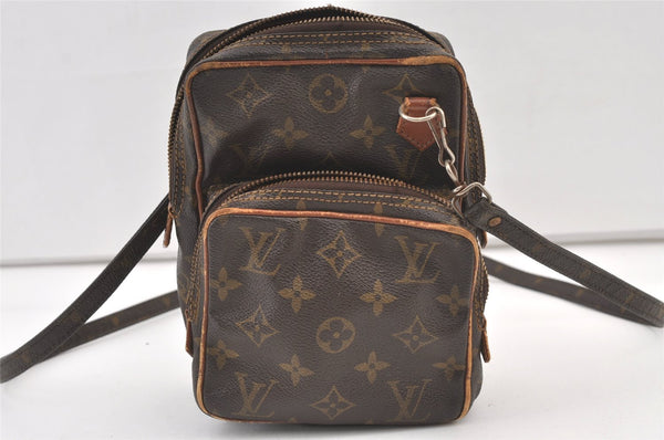 Authentic Louis Vuitton Monogram Amazone Shoulder Cross Bag Old Model Junk 0979K