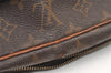 Authentic Louis Vuitton Monogram Compiegne 28 Clutch Hand Bag M51845 Junk 0980K