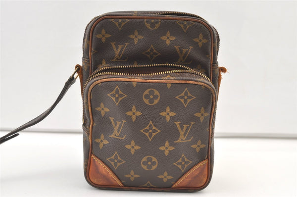 Authentic Louis Vuitton Monogram Amazone Shoulder Cross Bag M45236 Junk 0981K