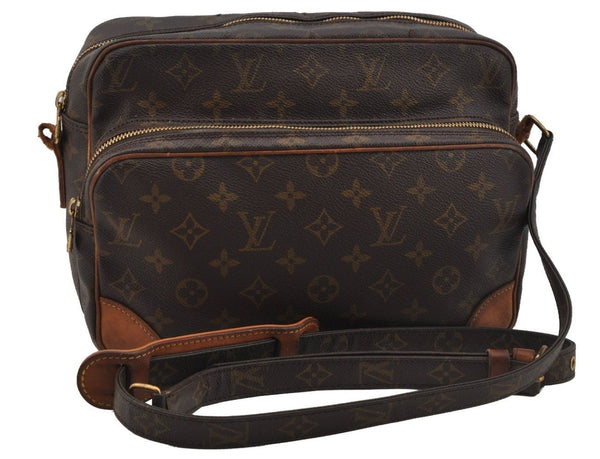 Authentic Louis Vuitton Monogram Nile Shoulder Cross Body Bag M45244 Junk 0982J