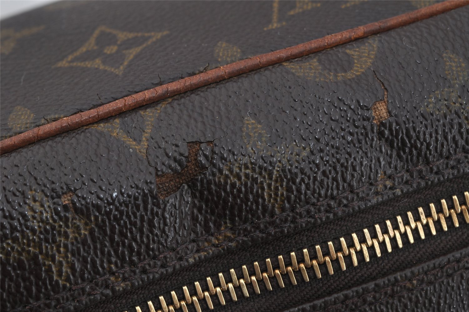 Authentic Louis Vuitton Monogram Nile Shoulder Cross Body Bag M45244 Junk 0982J