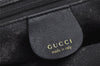 Authentic GUCCI Bamboo Vintage Shoulder Hand Bag Purse Leather Black Junk 0982K