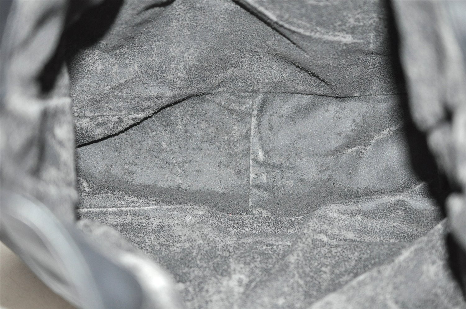 Authentic GUCCI Bamboo Vintage Shoulder Hand Bag Purse Leather Black Junk 0982K