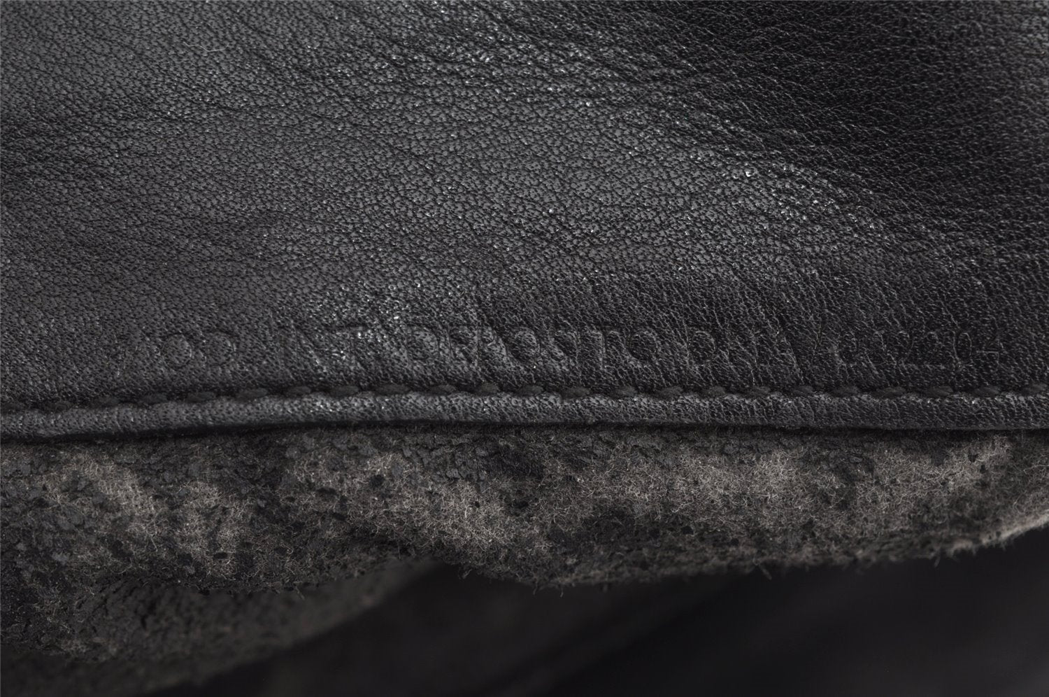 Authentic GUCCI Bamboo Vintage Shoulder Hand Bag Purse Leather Black Junk 0982K