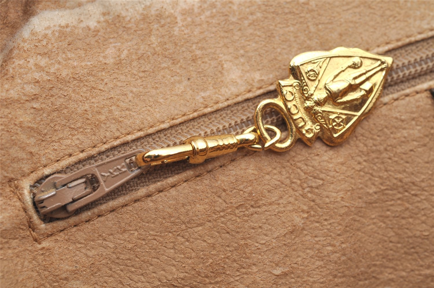 Authentic GUCCI Micro GG PVC Leather Shoulder Cross Body Bag Purse Brown 0984I