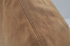 Authentic FENDI Vintage Shoulder Bag Purse Suede Leather Beige 0984J