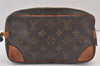 Authentic Louis Vuitton Monogram Marly Dragonne PM M51827 Clutch Bag Junk 0984K