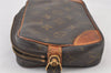 Authentic Louis Vuitton Monogram Marly Dragonne PM M51827 Clutch Bag Junk 0984K