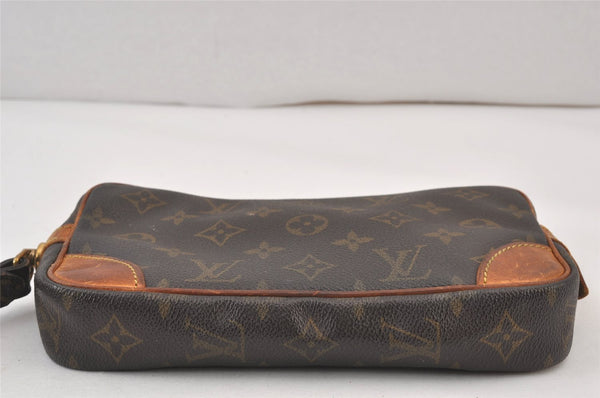 Authentic Louis Vuitton Monogram Marly Dragonne PM M51827 Clutch Bag Junk 0984K