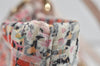 Authentic FENDI Zucchino Flower Shoulder Tote Bag Canvas Leather Pink 0987I