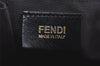 Authentic FENDI Zucchino Flower Shoulder Tote Bag Canvas Leather Pink 0987I