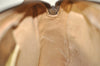 Authentic GUCCI Web Sherry Line Clutch Hand Bag Purse GG PVC Leather Brown 0988I