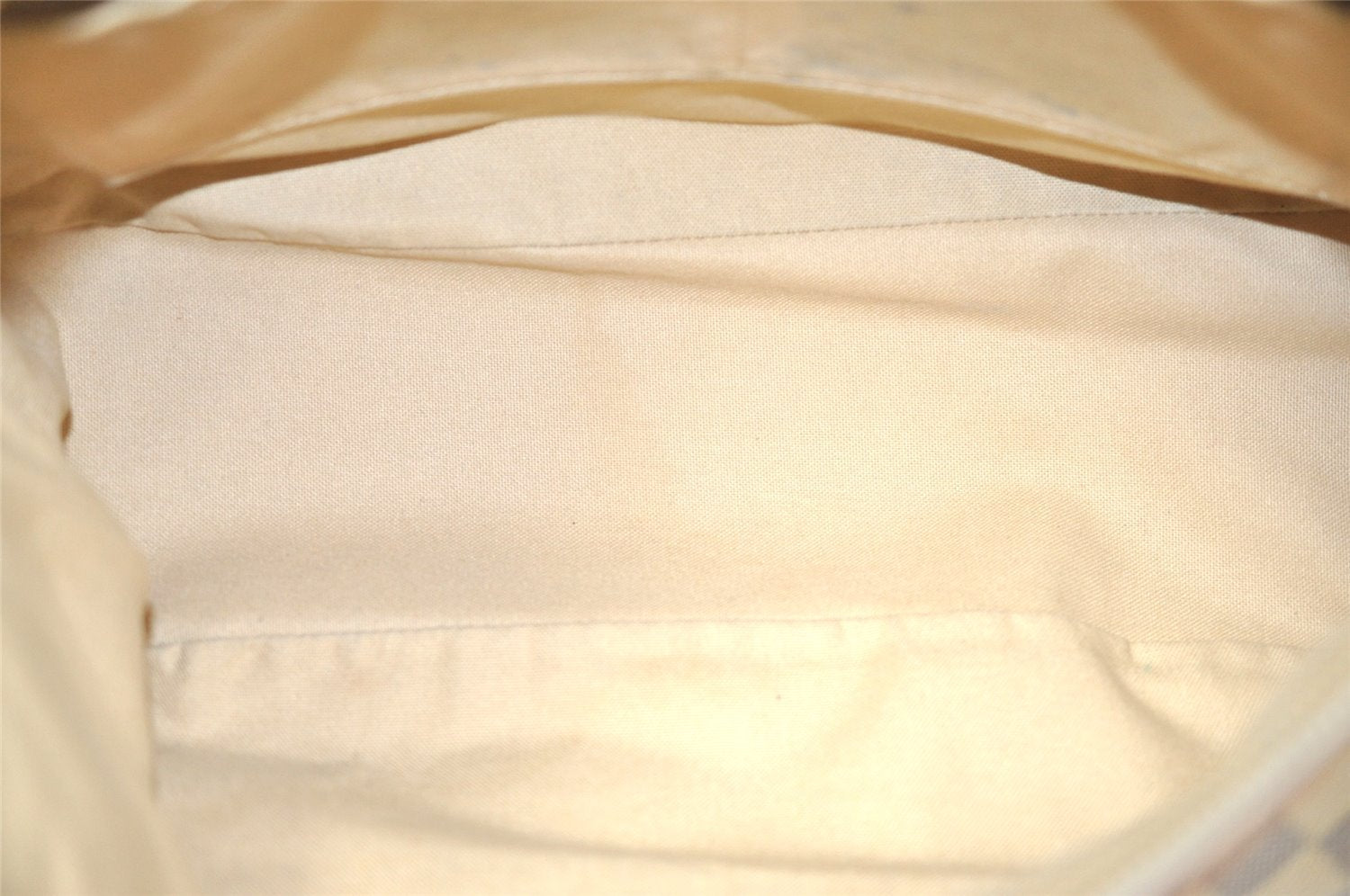 Authentic Louis Vuitton Damier Azur Siracusa MM N41112 Shoulder Bag Junk 0988J