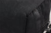 Authentic PRADA Vintage Nylon Leather Pouch Purse Black 0988K