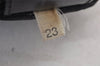 Authentic PRADA Vintage Nylon Leather Pouch Purse Black 0988K