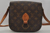 Authentic Louis Vuitton Monogram Saint Cloud MM M51243 Shoulder Cross Bag 0989J