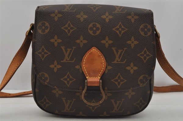 Authentic Louis Vuitton Monogram Saint Cloud MM M51243 Shoulder Cross Bag 0989J