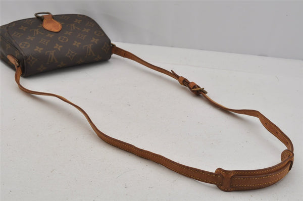 Authentic Louis Vuitton Monogram Saint Cloud MM M51243 Shoulder Cross Bag 0989J