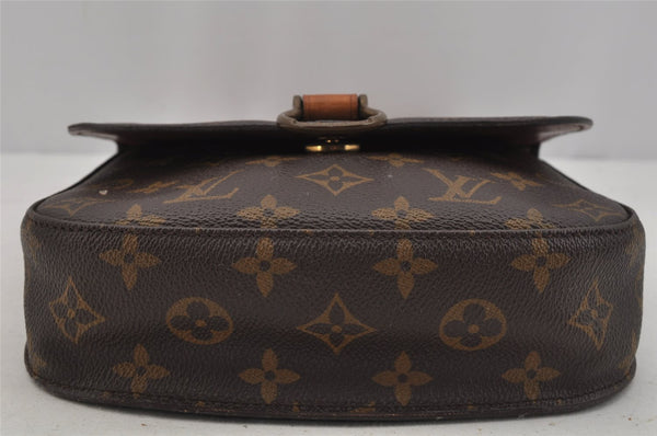 Authentic Louis Vuitton Monogram Saint Cloud MM M51243 Shoulder Cross Bag 0989J