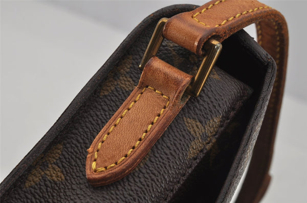 Authentic Louis Vuitton Monogram Saint Cloud MM M51243 Shoulder Cross Bag 0989J