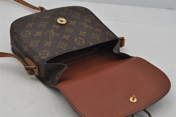 Authentic Louis Vuitton Monogram Saint Cloud MM M51243 Shoulder Cross Bag 0989J
