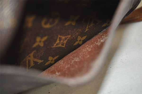 Authentic Louis Vuitton Monogram Saint Cloud MM M51243 Shoulder Cross Bag 0989J