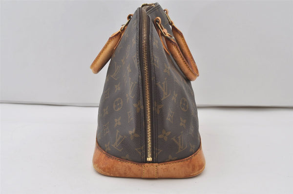 Authentic Louis Vuitton Monogram Alma Hand Bag Purse M51130 LV 0990J