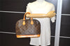 Authentic Louis Vuitton Monogram Alma Hand Bag Purse M51130 LV 0990J