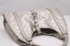 Authentic GUCCI GG Imprime Joy Shoulder Bag GG PVC Leather 203494 Silver 0992J