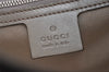 Authentic GUCCI GG Imprime Joy Shoulder Bag GG PVC Leather 203494 Silver 0992J