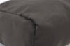 Authentic PRADA Vintage Nylon Leather Pouch Purse Khaki Green 0992K