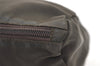 Authentic PRADA Vintage Nylon Leather Pouch Purse Khaki Green 0992K