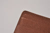 Authentic Louis Vuitton Epi Agenda GM Notebook Cover Brown R20213 LV 0994I