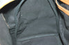 Authentic Christian Dior Trotter Hand Boston Bag PVC Leather Navy Blue 0995I