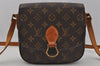 Authentic Louis Vuitton Monogram Saint Cloud MM M51243 Shoulder Cross Bag 0995J