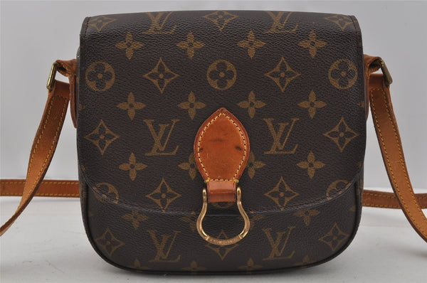 Authentic Louis Vuitton Monogram Saint Cloud MM M51243 Shoulder Cross Bag 0995J