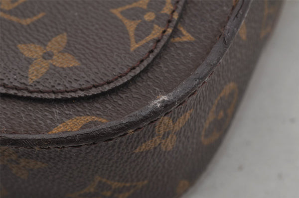 Authentic Louis Vuitton Monogram Saint Cloud MM M51243 Shoulder Cross Bag 0995J